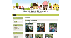 Desktop Screenshot of ms.hostice-heroltice.cz